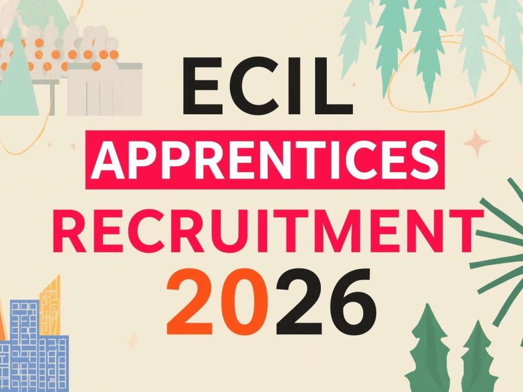 ECIL Apprentices Recruitment 2026 – बड़ी नौकरी खबर!